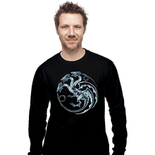 Load image into Gallery viewer, Daily_Deal_Shirts Long Sleeve Shirts, Unisex / Small / Black House Blue Eyes
