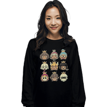 Load image into Gallery viewer, Shirts Long Sleeve Shirts, Unisex / Small / Black Evil Waifus
