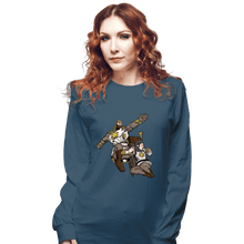 Load image into Gallery viewer, Secret_Shirts Long Sleeve Shirts, Unisex / Small / Indigo Blue The Dark King
