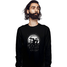 Load image into Gallery viewer, Secret_Shirts Long Sleeve Shirts, Unisex / Small / Black The Moonlight Chainsaw
