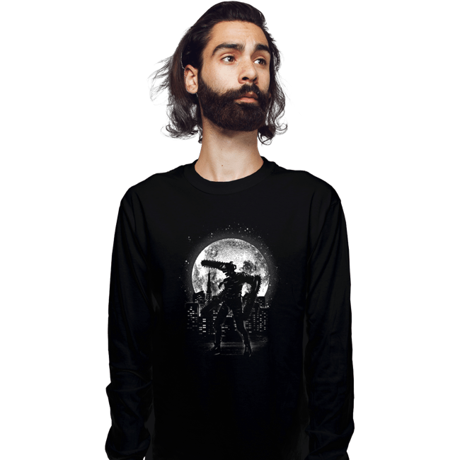 Secret_Shirts Long Sleeve Shirts, Unisex / Small / Black The Moonlight Chainsaw
