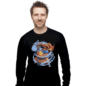 Daily_Deal_Shirts Long Sleeve Shirts, Unisex / Small / Black fishman Karate