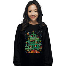 Load image into Gallery viewer, Secret_Shirts Long Sleeve Shirts, Unisex / Small / Black It&#39;s A Tree, Mario!
