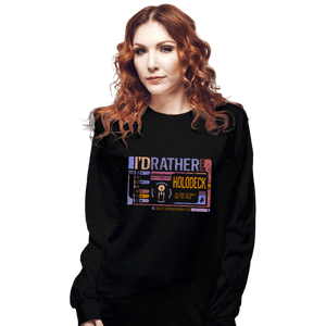 Shirts Long Sleeve Shirts, Unisex / Small / Black Holodeck Reunion