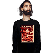 Load image into Gallery viewer, Shirts Long Sleeve Shirts, Unisex / Small / Black Robot Rampage
