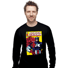 Load image into Gallery viewer, Secret_Shirts Long Sleeve Shirts, Unisex / Small / Black My Avenger Academia
