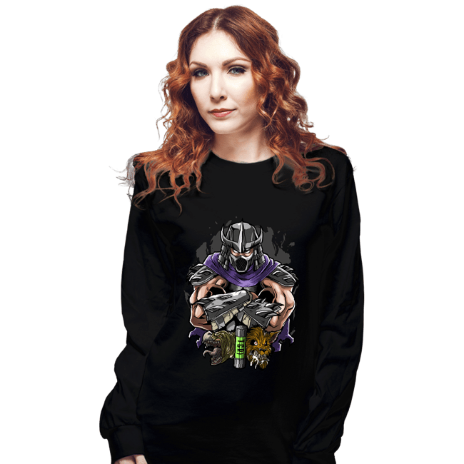 Secret_Shirts Long Sleeve Shirts, Unisex / Small / Black The Shredder Of Brothers