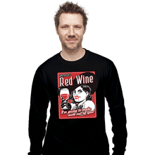 Load image into Gallery viewer, Shirts Long Sleeve Shirts, Unisex / Small / Black Dimitrescu Wine
