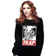 Load image into Gallery viewer, Shirts Long Sleeve Shirts, Unisex / Small / Black Trap
