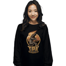 Load image into Gallery viewer, Daily_Deal_Shirts Long Sleeve Shirts, Unisex / Small / Black Prehistoric TPK
