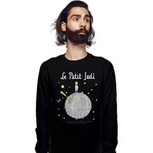Load image into Gallery viewer, Shirts Long Sleeve Shirts, Unisex / Small / Black Le Petit Jedi
