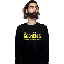 Load image into Gallery viewer, Daily_Deal_Shirts Long Sleeve Shirts, Unisex / Small / Black Gooniies
