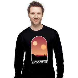 Shirts Long Sleeve Shirts, Unisex / Small / Black Desert Suns