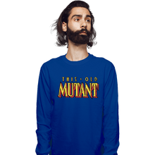 Load image into Gallery viewer, Daily_Deal_Shirts Long Sleeve Shirts, Unisex / Small / Royal Blue This Old Mutant
