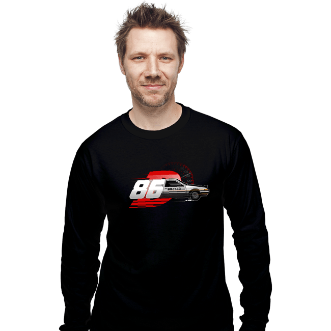 Shirts Long Sleeve Shirts, Unisex / Small / Black 86