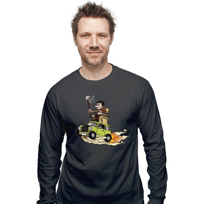 Daily_Deal_Shirts Long Sleeve Shirts, Unisex / Small / Charcoal Bean Fink