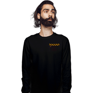Shirts Long Sleeve Shirts, Unisex / Small / Black Pocket Trap