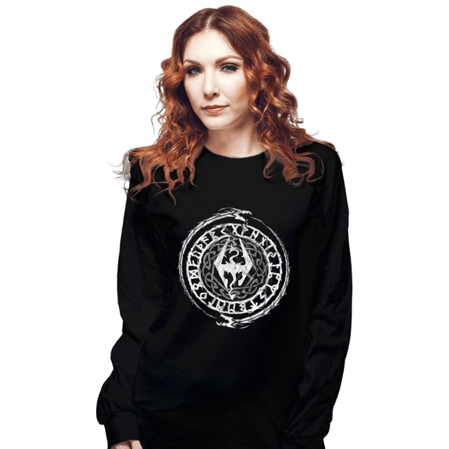Shirts Long Sleeve Shirts, Unisex / Small / Black Dragon Born