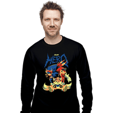 Load image into Gallery viewer, Daily_Deal_Shirts Long Sleeve Shirts, Unisex / Small / Black Team Hero
