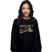 Load image into Gallery viewer, Shirts Long Sleeve Shirts, Unisex / Small / Black Retro Viper MK II
