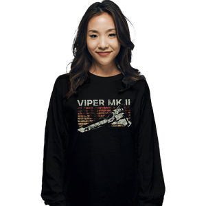 Shirts Long Sleeve Shirts, Unisex / Small / Black Retro Viper MK II