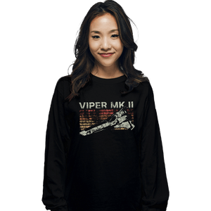 Shirts Long Sleeve Shirts, Unisex / Small / Black Retro Viper MK II