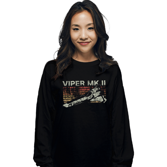 Shirts Long Sleeve Shirts, Unisex / Small / Black Retro Viper MK II