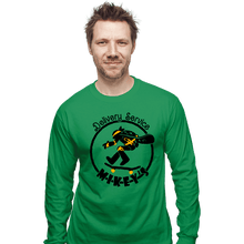 Load image into Gallery viewer, Secret_Shirts Long Sleeve Shirts, Unisex / Small / Irish Green Mikey&#39;s Delivery Service
