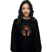 Load image into Gallery viewer, Shirts Long Sleeve Shirts, Unisex / Small / Black Black Hole Sauron
