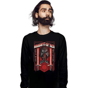 Shirts Long Sleeve Shirts, Unisex / Small / Black Knights Of Ren