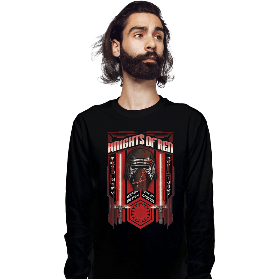 Shirts Long Sleeve Shirts, Unisex / Small / Black Knights Of Ren