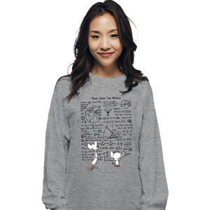 Secret_Shirts Long Sleeve Shirts, Unisex / Small / Sports Grey The Plan