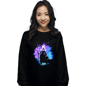 Daily_Deal_Shirts Long Sleeve Shirts, Unisex / Small / Black Soul Of The Sorceress