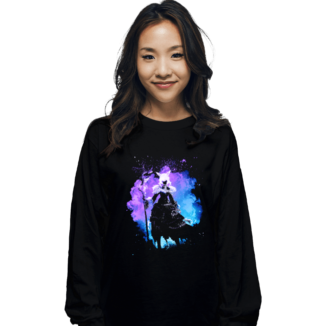 Daily_Deal_Shirts Long Sleeve Shirts, Unisex / Small / Black Soul Of The Sorceress