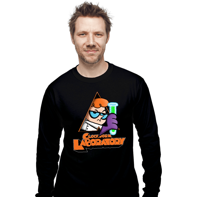 Daily_Deal_Shirts Long Sleeve Shirts, Unisex / Small / Black A Clockwork Laboratory