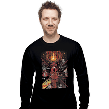 Load image into Gallery viewer, Shirts Long Sleeve Shirts, Unisex / Small / Black Hand Of Doom
