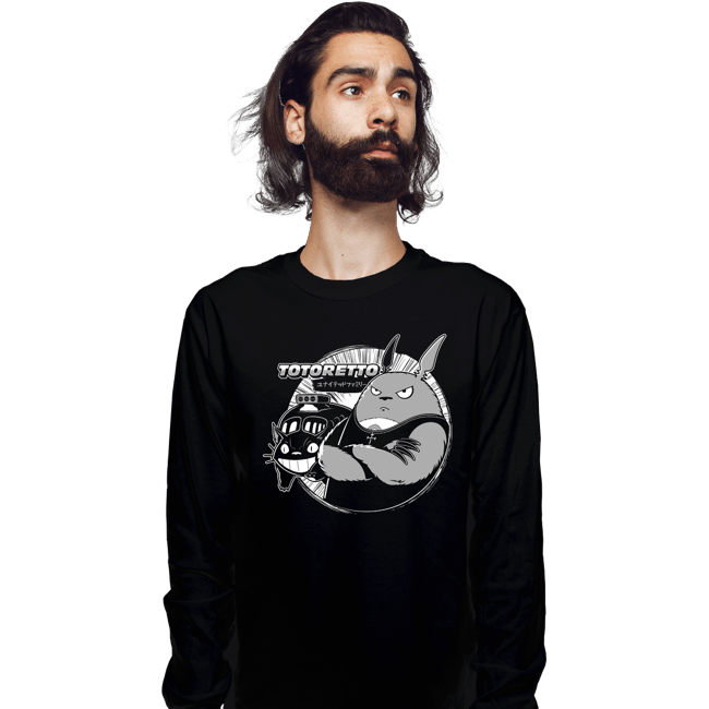 Shirts Long Sleeve Shirts, Unisex / Small / Black Totoretto