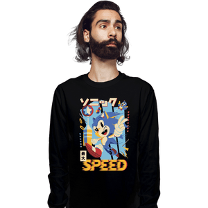 Daily_Deal_Shirts Long Sleeve Shirts, Unisex / Small / Black Top Speed