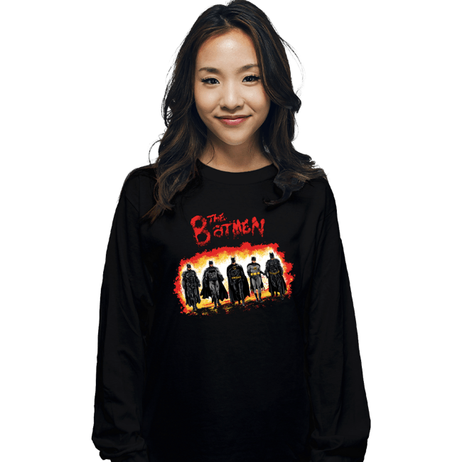 Daily_Deal_Shirts Long Sleeve Shirts, Unisex / Small / Black The Batmen