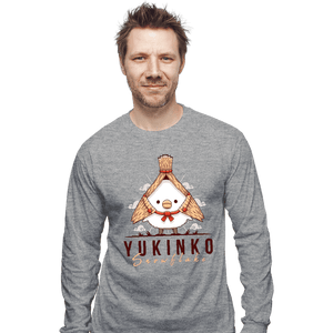 Shirts Long Sleeve Shirts, Unisex / Small / Sports Grey Yukinko Snowflake