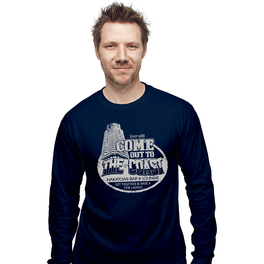 Shirts Long Sleeve Shirts, Unisex / Small / Navy The Coast Bar And Lounge