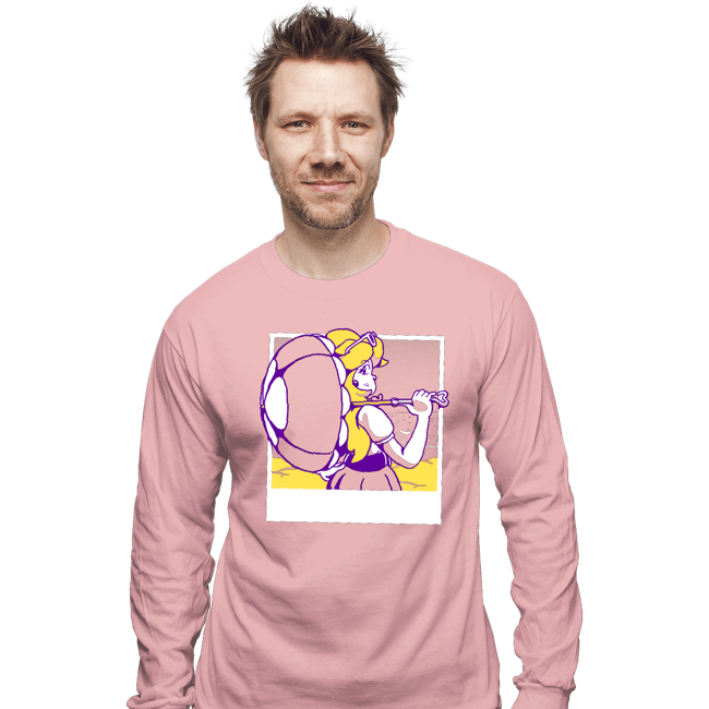 Shirts Long Sleeve Shirts, Unisex / Small / Pink Summer Peach