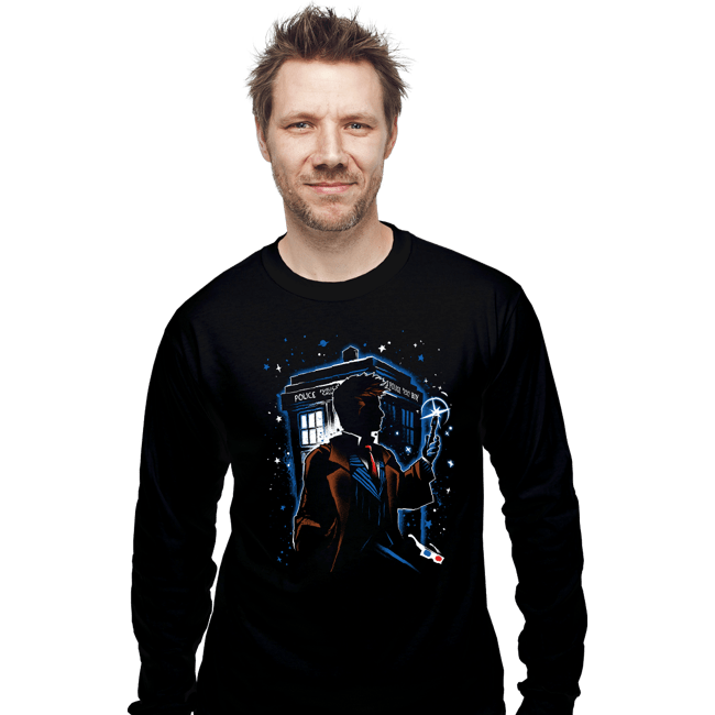 Daily_Deal_Shirts Long Sleeve Shirts, Unisex / Small / Black The Tenth