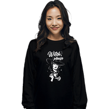Load image into Gallery viewer, Shirts Long Sleeve Shirts, Unisex / Small / Black Witch Please
