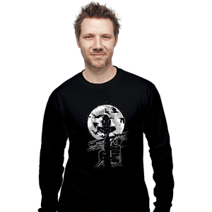 Shirts Long Sleeve Shirts, Unisex / Small / Black Moonlight Fateful Night