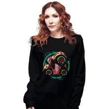 Load image into Gallery viewer, Secret_Shirts Long Sleeve Shirts, Unisex / Small / Black Galactic Bomber
