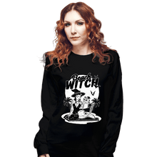 Load image into Gallery viewer, Secret_Shirts Long Sleeve Shirts, Unisex / Small / Black Beach Witch
