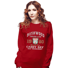 Load image into Gallery viewer, Secret_Shirts Long Sleeve Shirts, Unisex / Small / Red Bushwood Caddy
