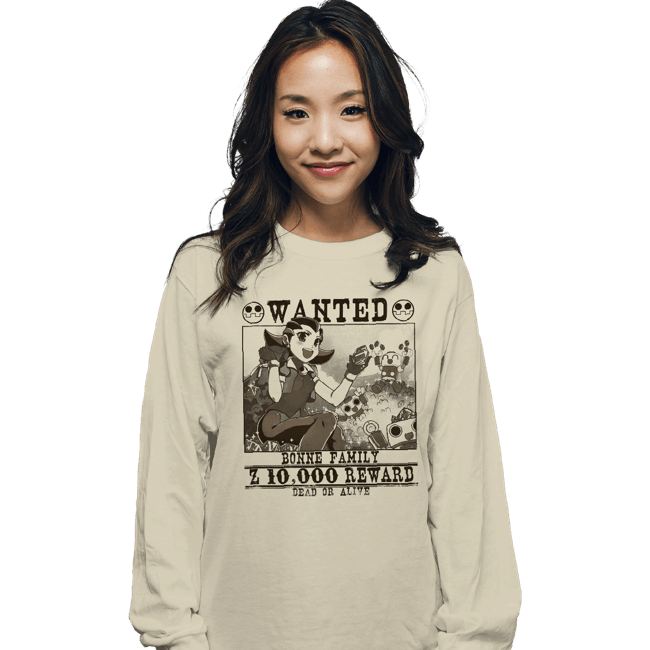 Shirts Long Sleeve Shirts, Unisex / Small / Natural Bonne Family
