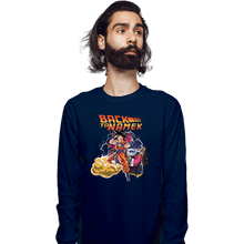 Load image into Gallery viewer, Daily_Deal_Shirts Long Sleeve Shirts, Unisex / Small / Navy Back To Namek

